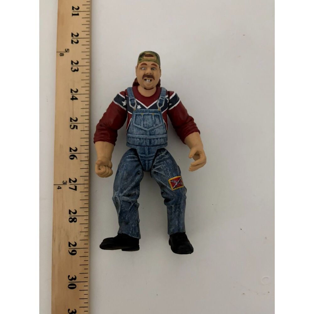 1997 Jakks Pacific WWE shotgun Saturday night phineas J Godwinn fig